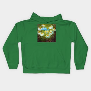 Daisies in the field Kids Hoodie